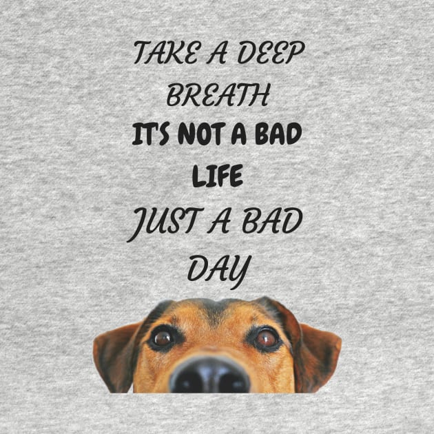 DOG - NOT A BAD LIFE JUST A BAD DAY by TheTalkVibes